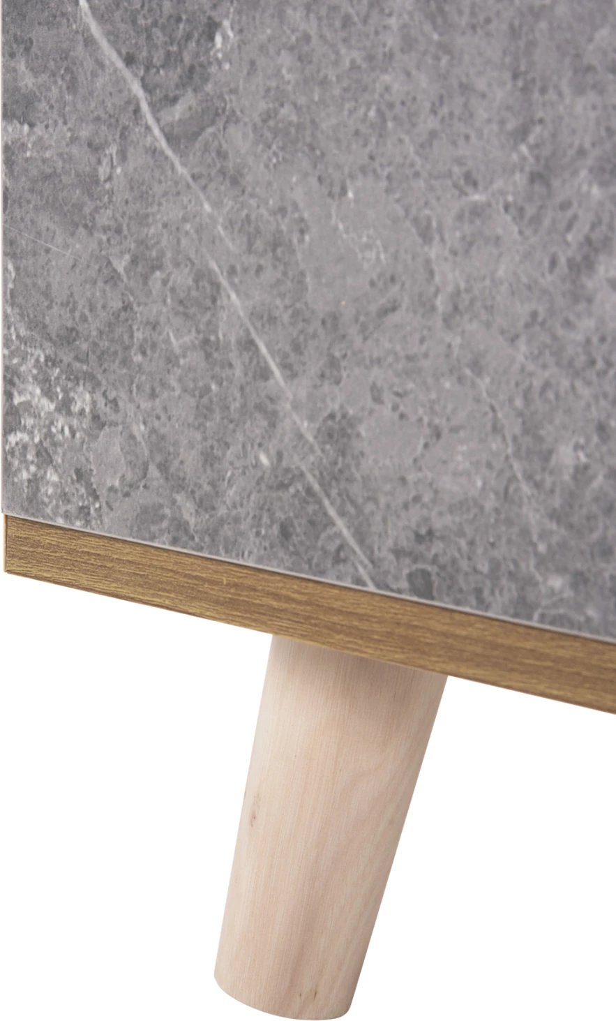 Dollap këpucësh ALVARO FH8954.12 melaminë me teksturë guri 50x38x135Hcm