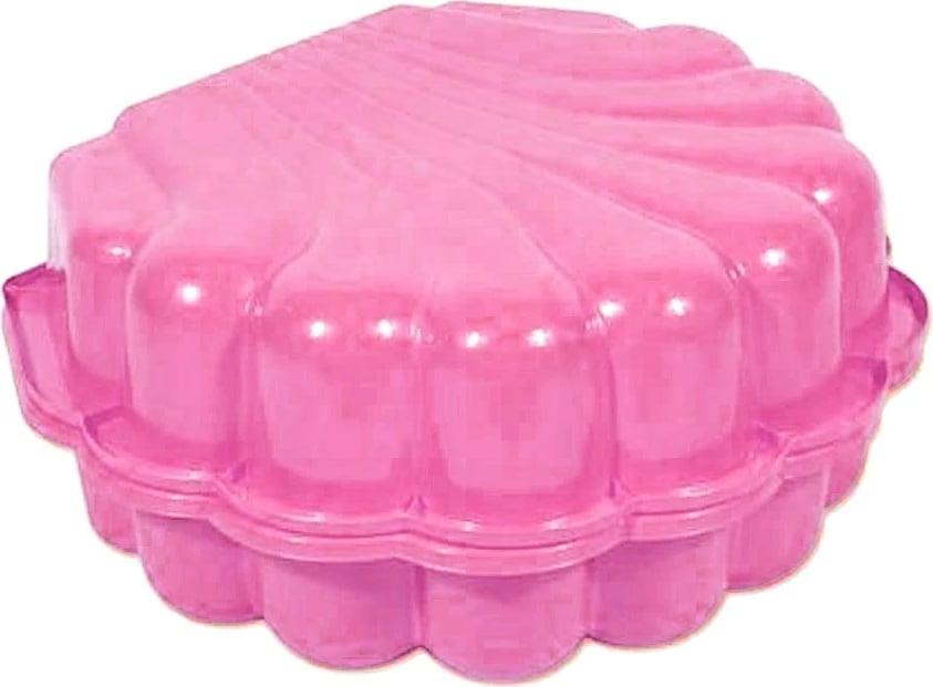 rërëkosh/pishinë fëmijësh, STAR PLUS, 77x86x20 cm, plastikë e qëndrueshme, rozë, set 2 copë