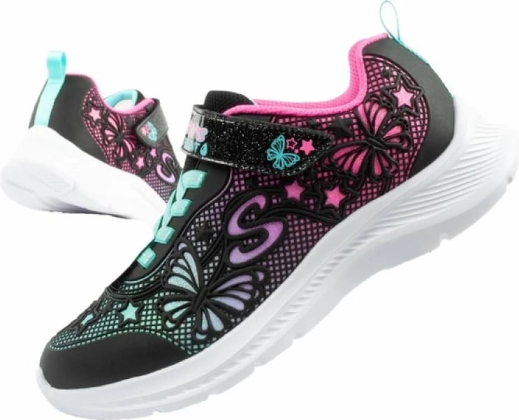Atlete për fëmijë Skechers për femra, glitter