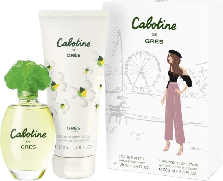 Set Eau de Toilette për femra Gres Cabotine 100ml + Body Balm 200ml
