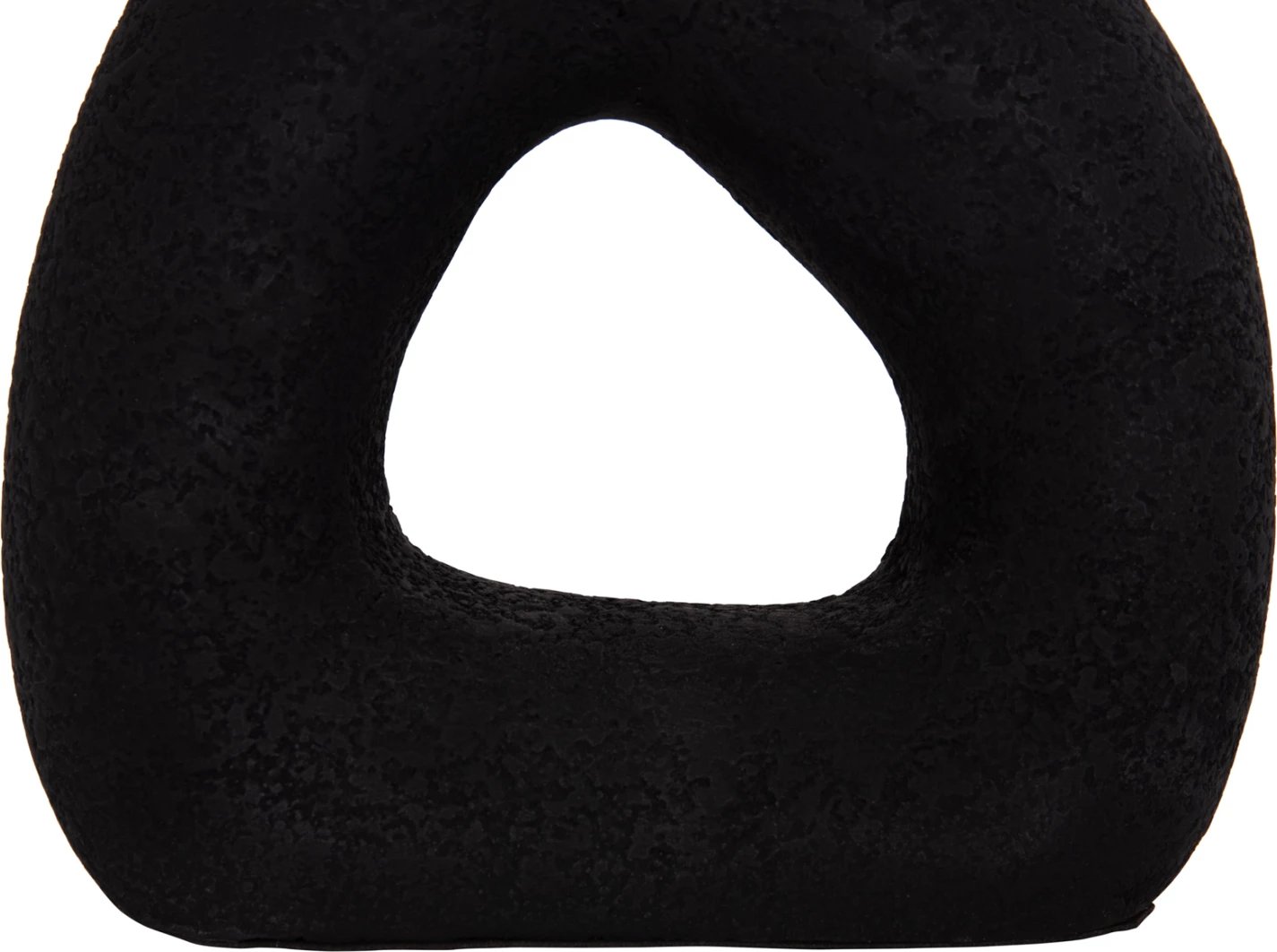 Vazo dekorative tavoline DECANT, terrakotë e zezë, FH4667.01S, 17.5x6.5x17cm