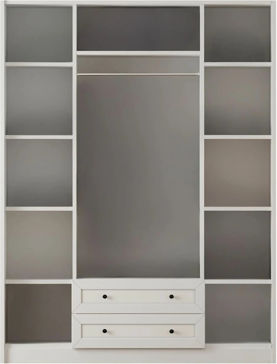 Dollap Skye Decor, ngjyrë e bardhë mat, RB-168-01-001