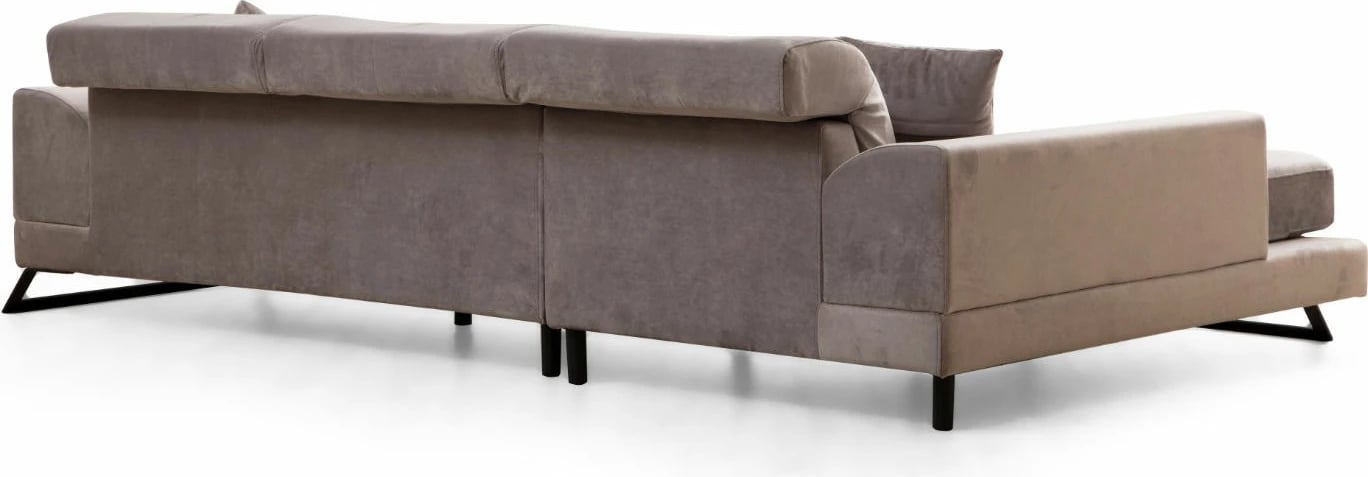Këndsofa Frido, ngjyrë gri e çelët, Atelier del Sofa (Chl+3R)
