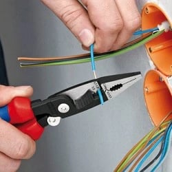 Darë Knipex 13 96 200 T, çelik, dorezë plastike, 200mm, e kuqe/e verdhë