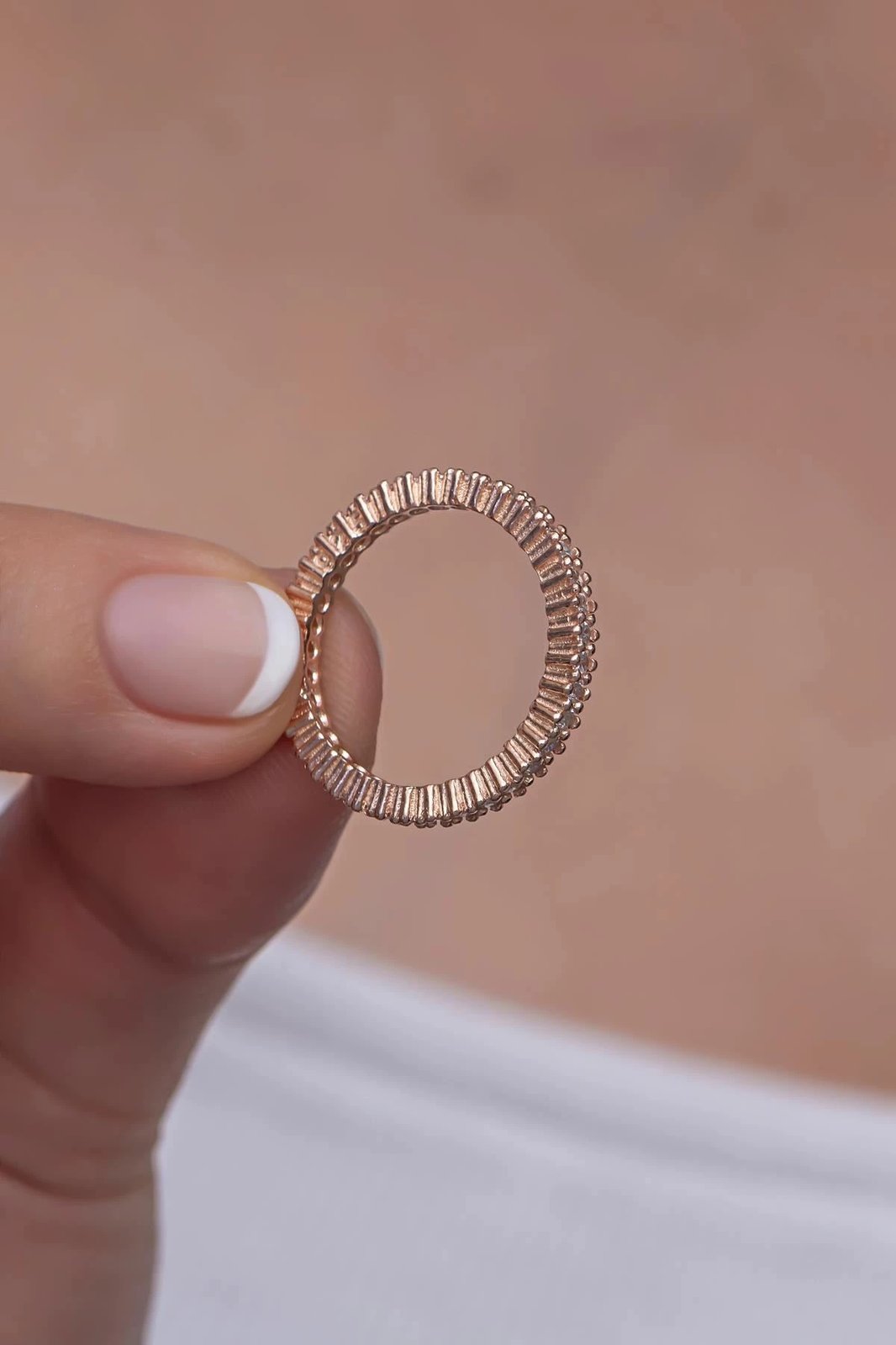 Unazë argjendi, ngjyrë ari rozë, Jumeon, NRZ999172-9