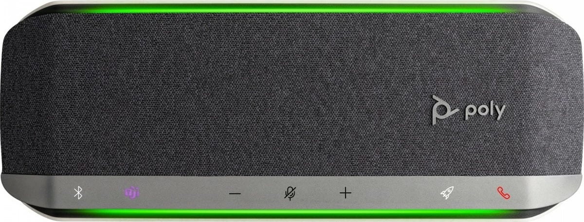 Altoparlant konferencash POLY Sync 40, Bluetooth/USB, i zi/argjendtë, 77P35AA