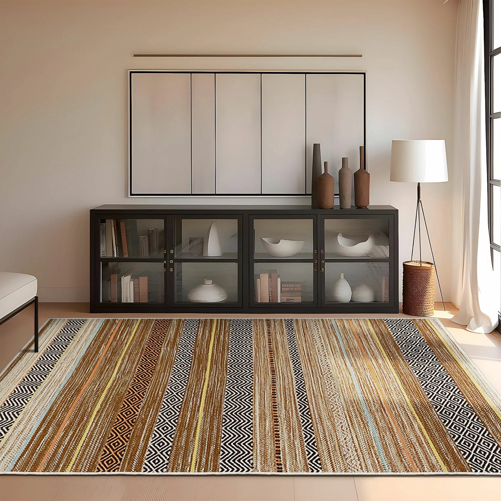 Qilim Conceptum Hypnose, shumëngjyrësh, 60x100cm, Wookece254