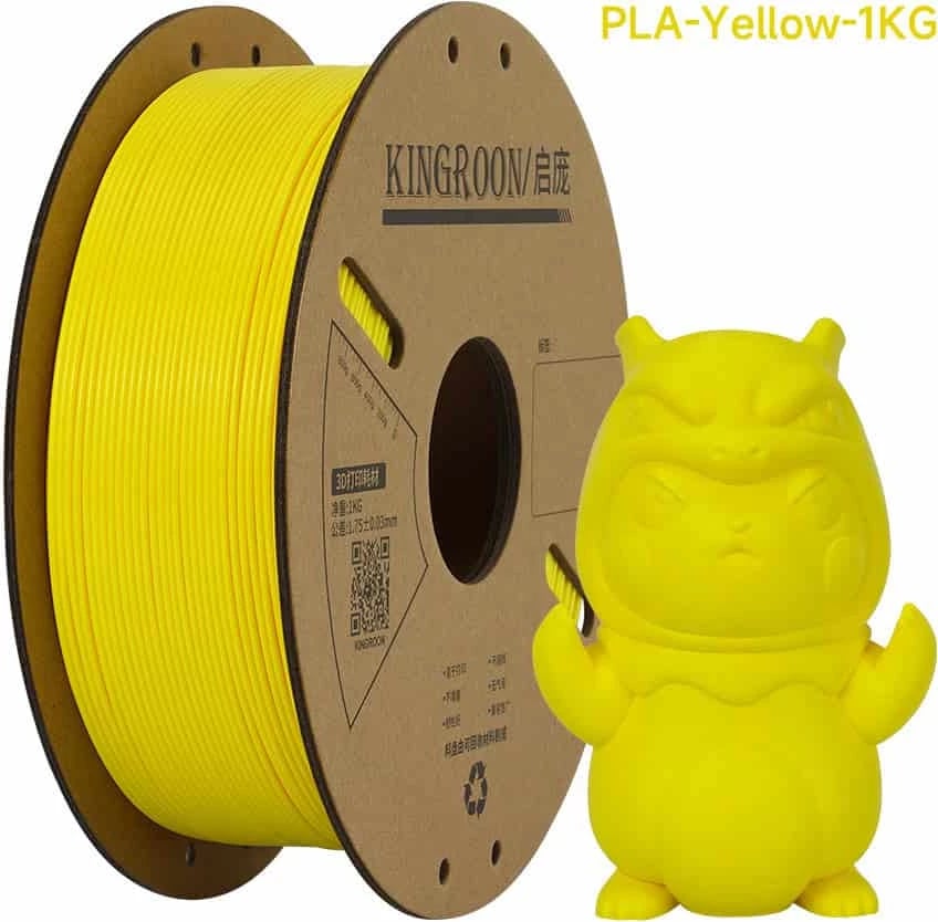 Kingroon Printer Filament (Verdhë)