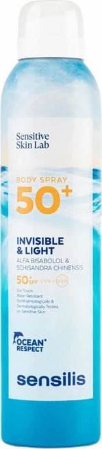 Spray për trup Sensilis Body Sunscreen Invisible & Light SPF 50+, 200ml unisex