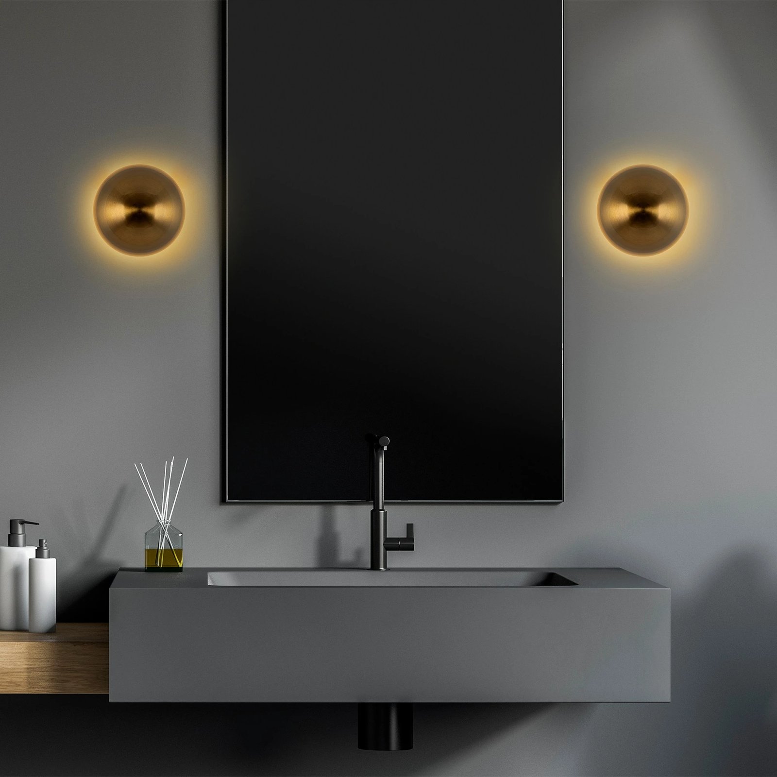 Llambë muri Opviq, Fungal - 13362, ngjyrë ari Llambë muri Opviq, Fungal - 13362, ngjyrë ari