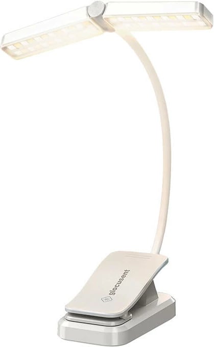 Llambë leximi me klip Glocusent Wingy GLCSNTA2902, USB-C, 1000mAh, e bardhë