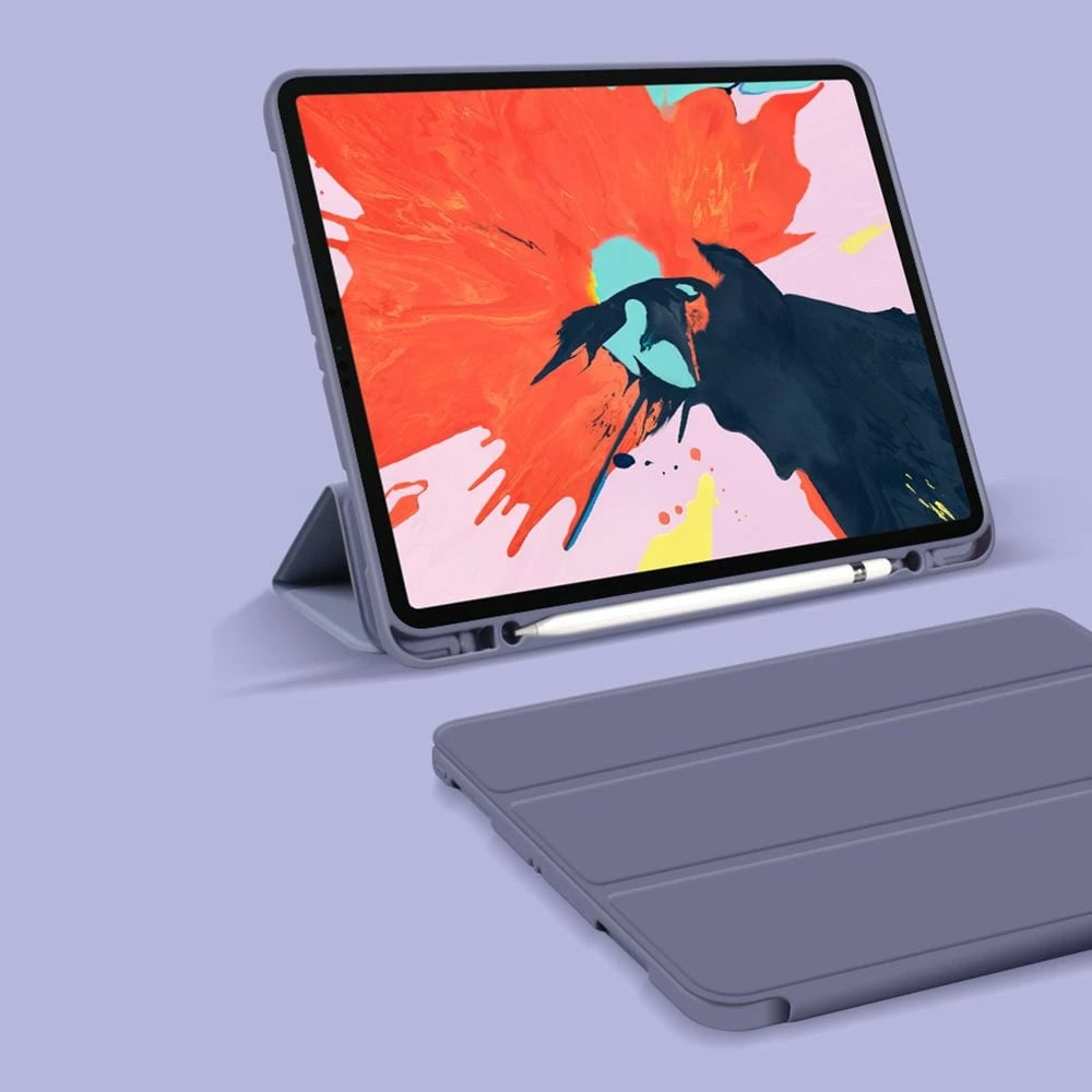 Mbështjellës tabletë Tech-Protect SC Pen Case për iPad Pro 11" 2020-2022, Silikon, i zi