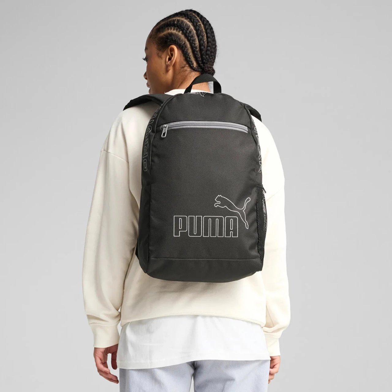 Çantë shpine Puma unisex, e zezë