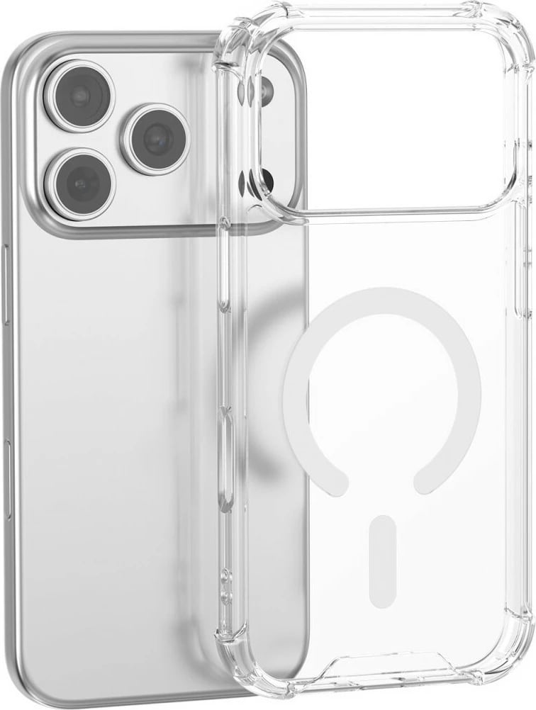 Mbështjellës 4smarts Hybrid Case Ibiza për iPhone 17 Pro Max, transparent