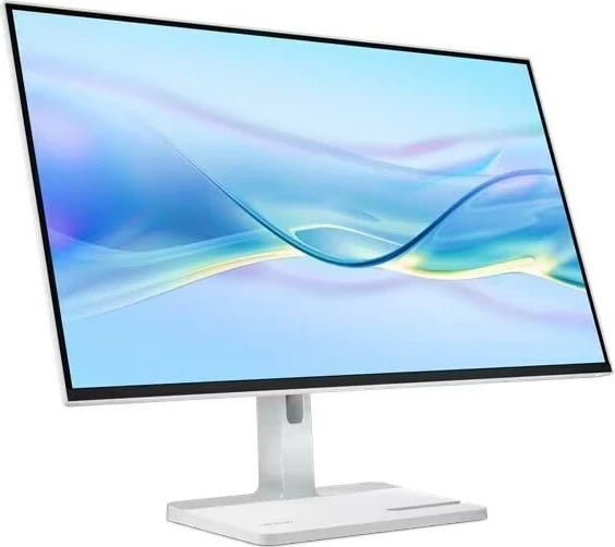 Monitor Lenovo L27h-4A, 27", IPS, QHD, 100Hz, Pivot, e bardhë