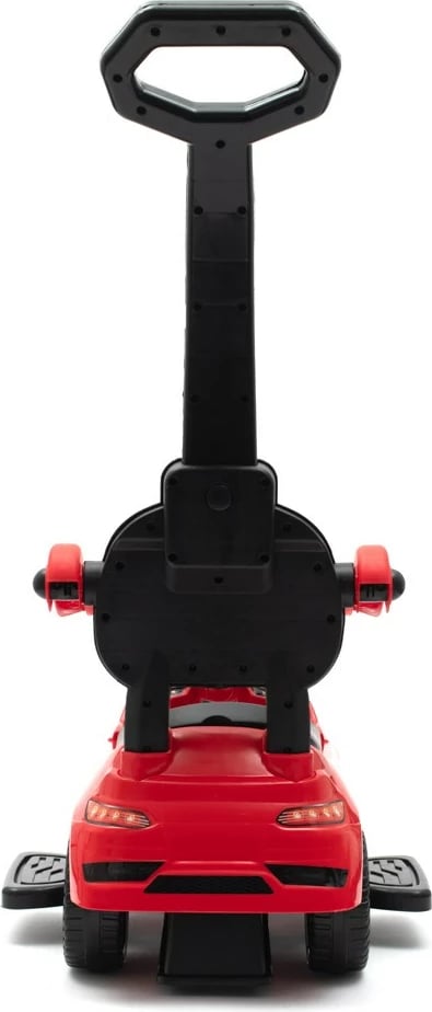 makinë lodër shtytëse BABY MIX HASSIC me panel zëri, dorezë udhëzuese, nga 12+ muaj, ngarkesë 25 kg, e kuqe