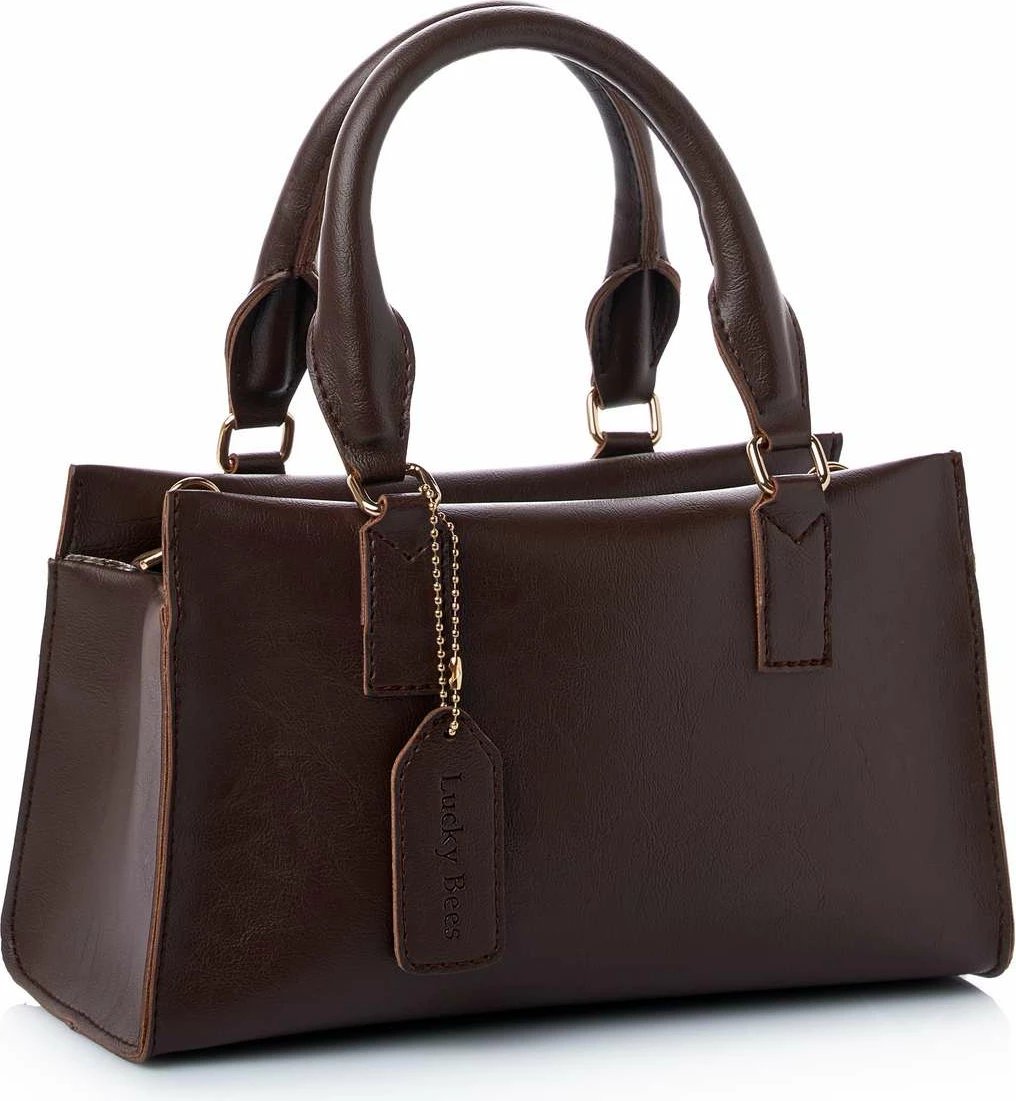 Çantë krahu Lucky Bees, Vivien, ngjyrë kafe