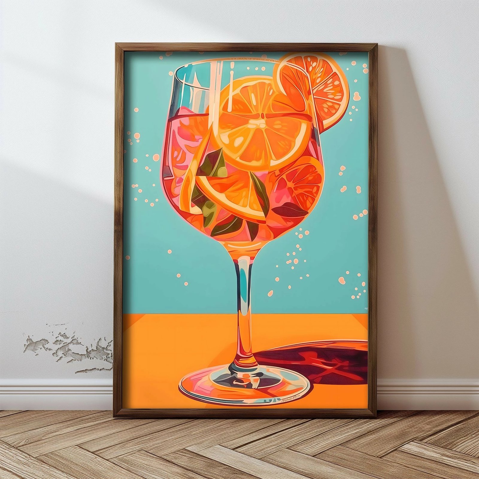 Pikturë dekorative me kornizë MDF, Wallity, GE251-S