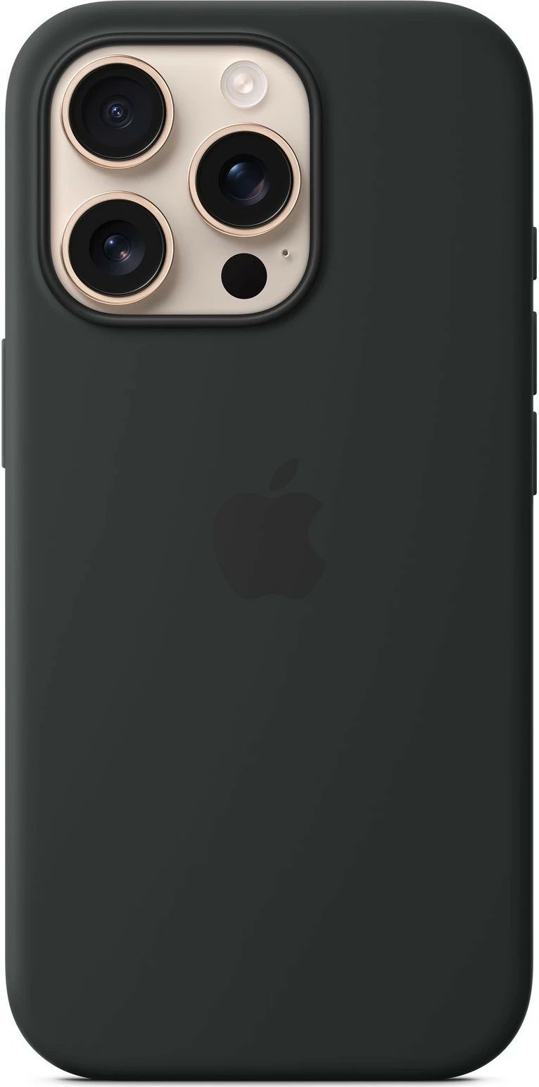 Apple iPhone 16 Pro - Silicone Case with MagSafe - Black