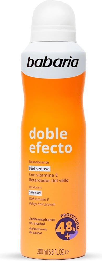 Deodorant spray unisex Babaria Doble Efecto 200ml