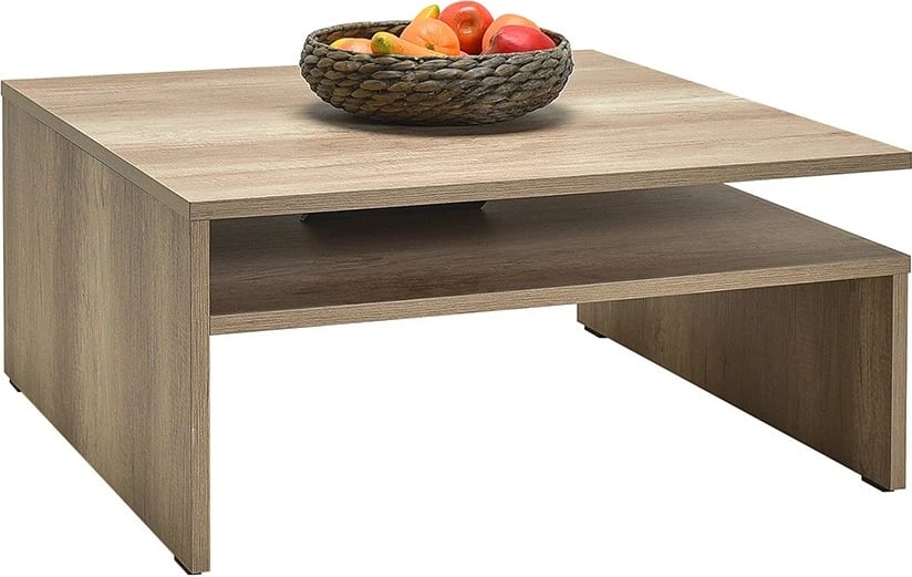 Tavolinë kafeje, ngjyrë arrë e çelët, Hanah Home, Shp-640-Tt-1