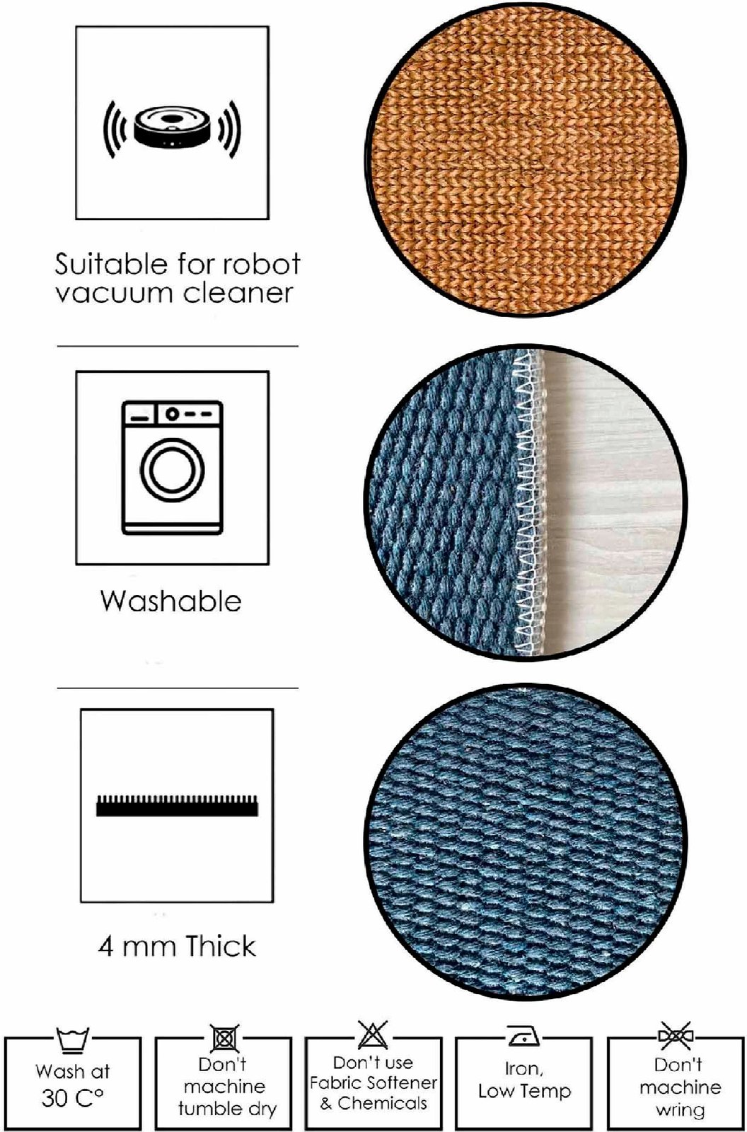 Qilim (50x80) Conceptum Hypnose, Woosonıl058, ngjyrë deveje