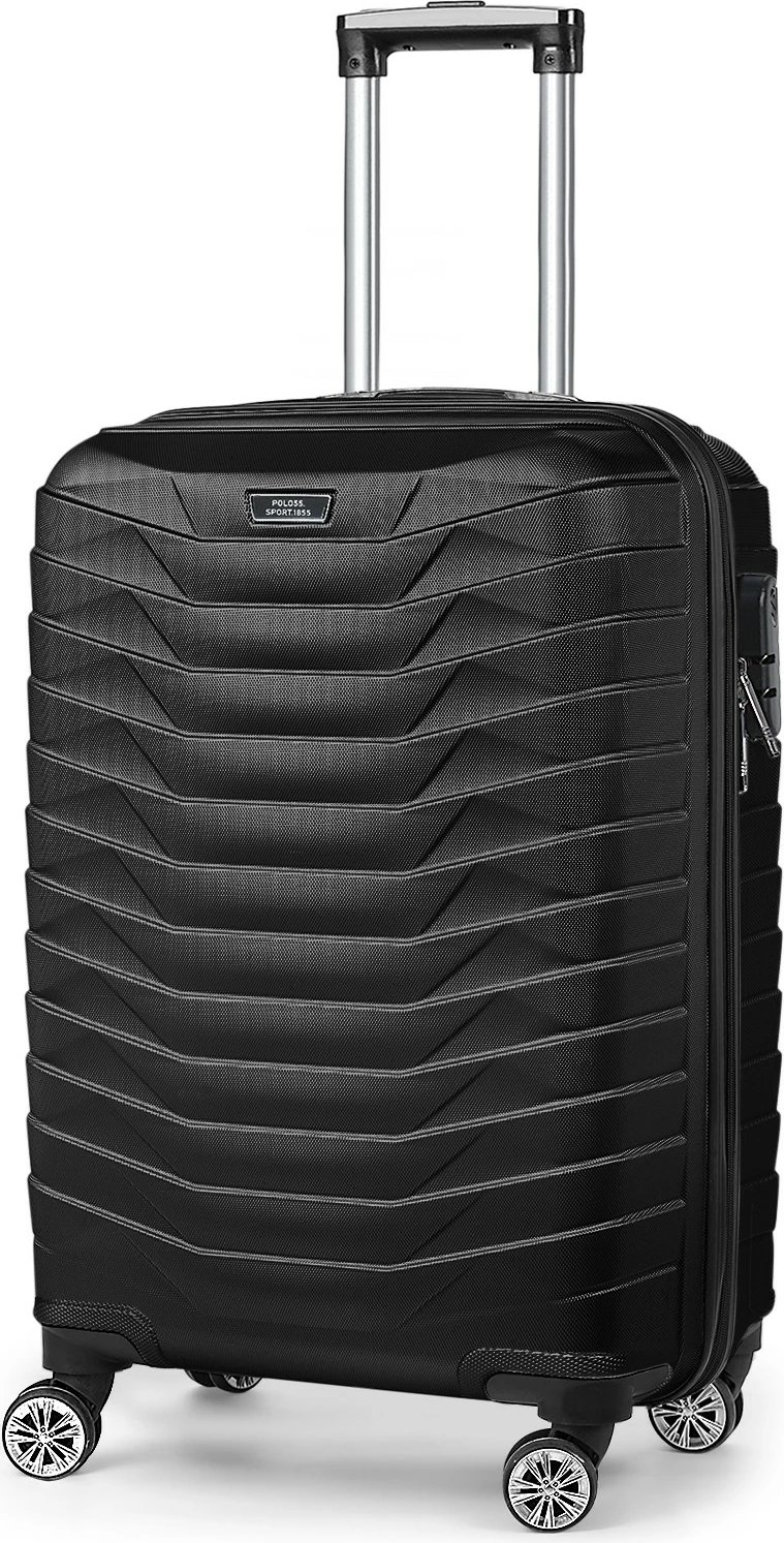 Valixhe udhëtimi Zoozie Bags, e zezë, PVKUCUK001R001