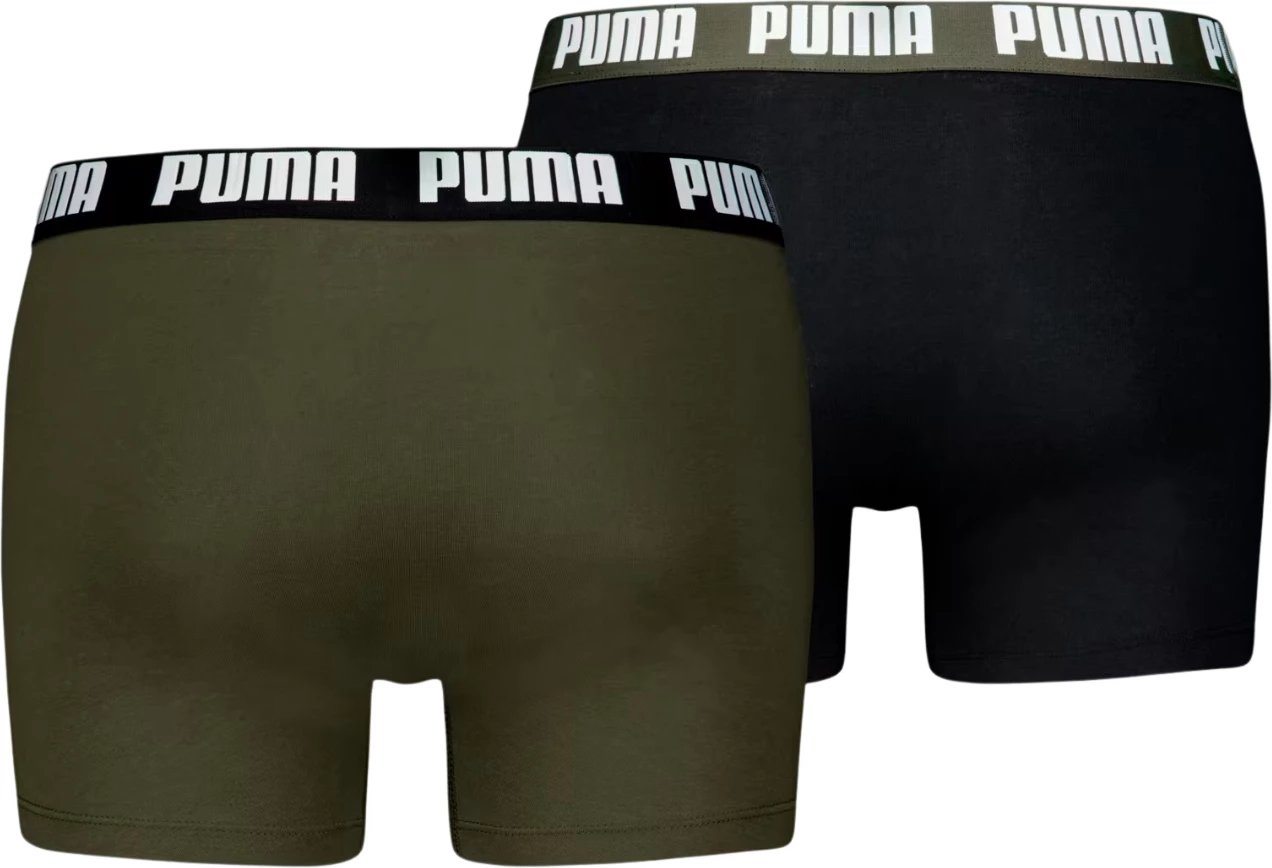 Të brendshme për meshkuj Puma, të gjelbra dhe të zeza