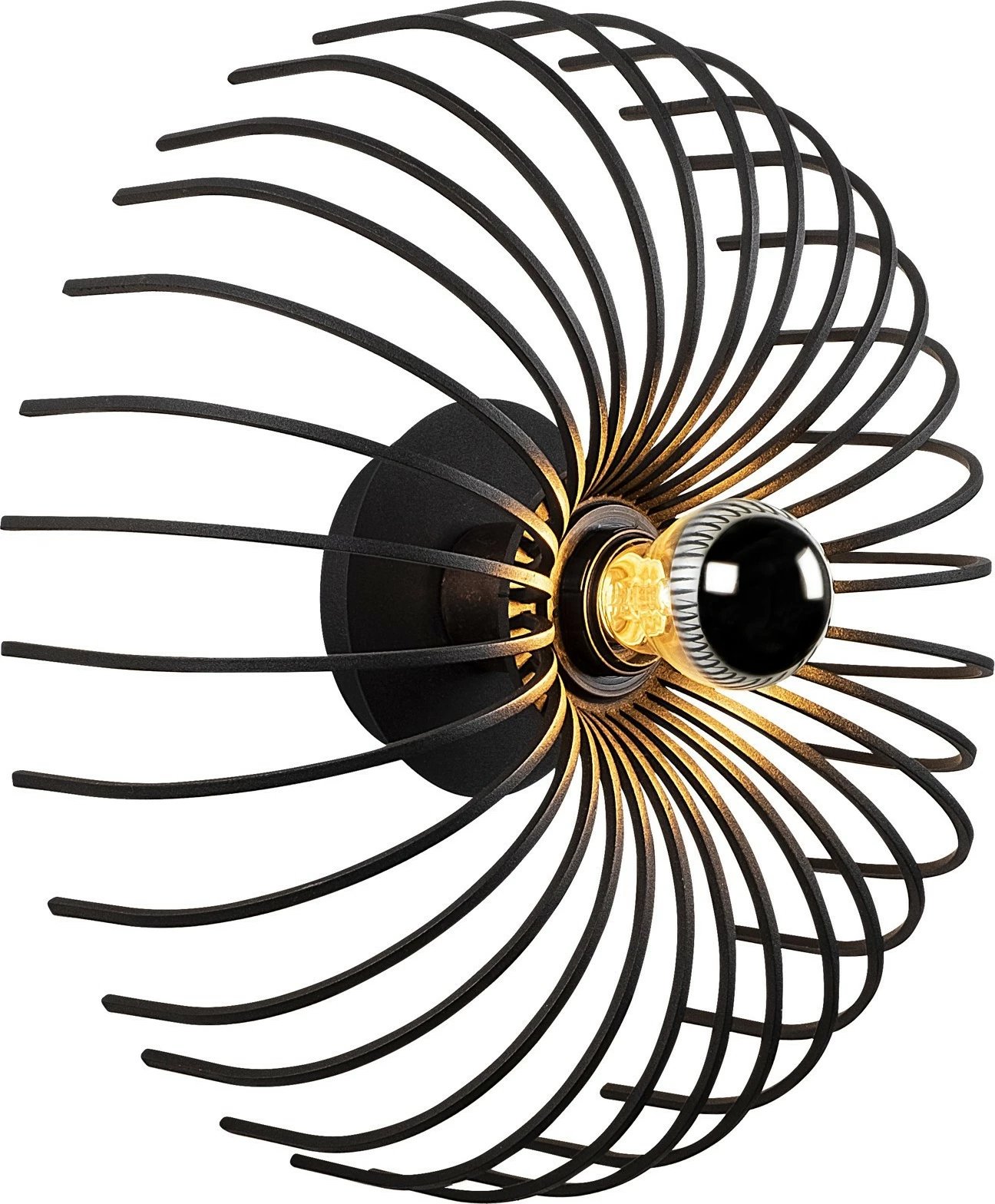 Llambë muri Opviq, Aspendos - N-645, ngjyrë e zezë Llambë muri Opviq, Aspendos - N-645, ngjyrë e zezë