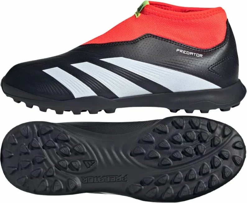 Atlete për fëmijë adidas Predator League, të zezë dhe të kuqe