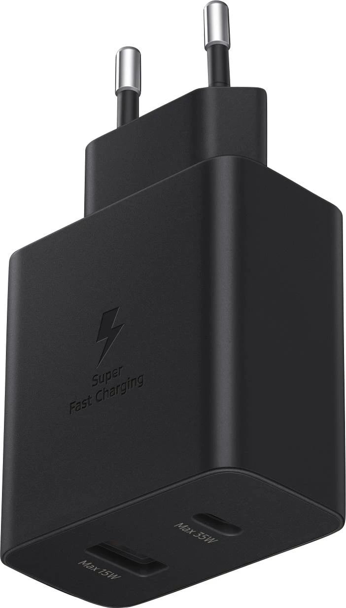 MBUSHES FAST CHARGING SAMSUNG EP-TA220NBEGEU | 35W TYPE-C & USB-A