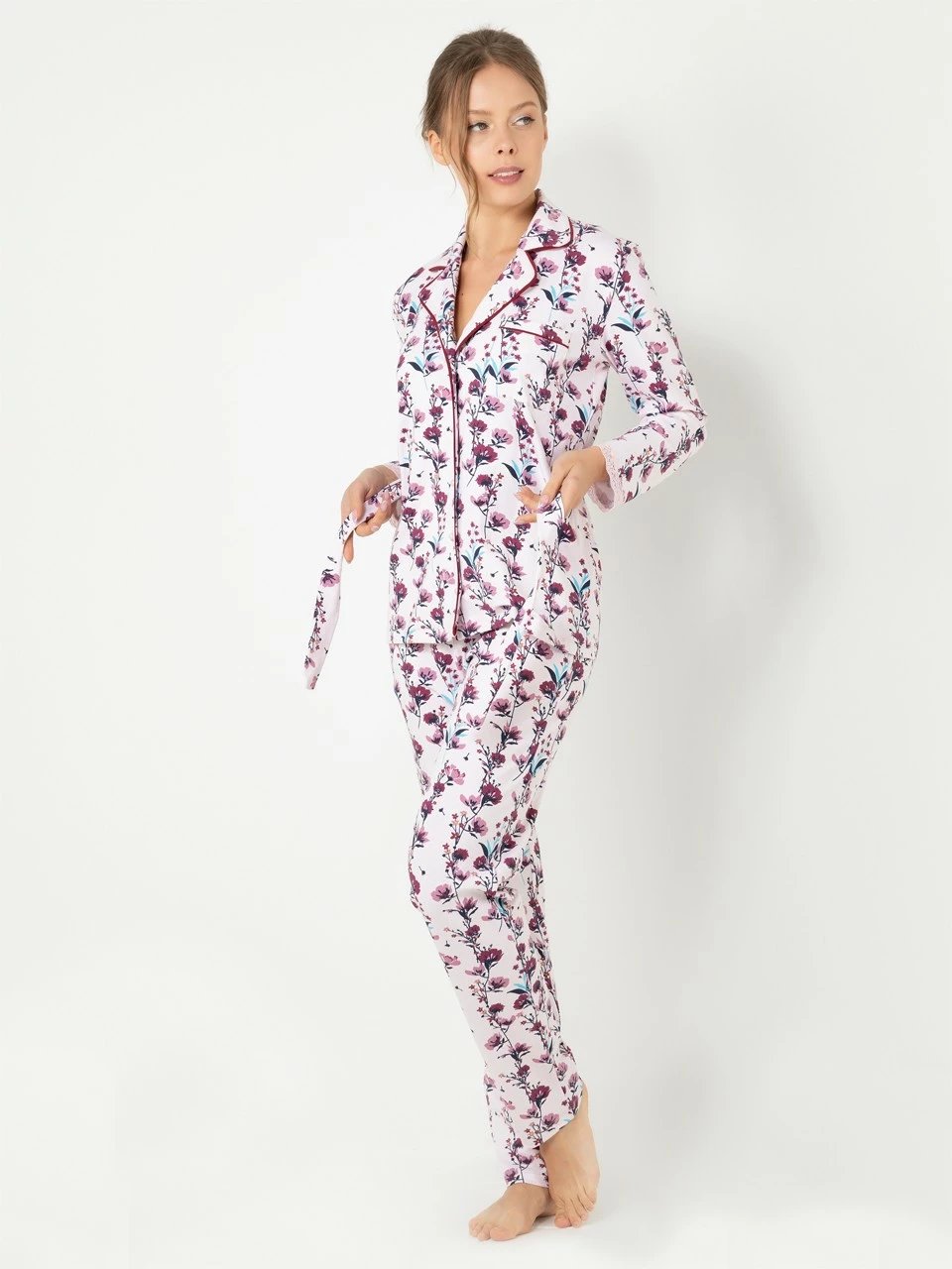 Set pizhamash për gra, Jumeon, 002-000720, shumëngjyrëshe