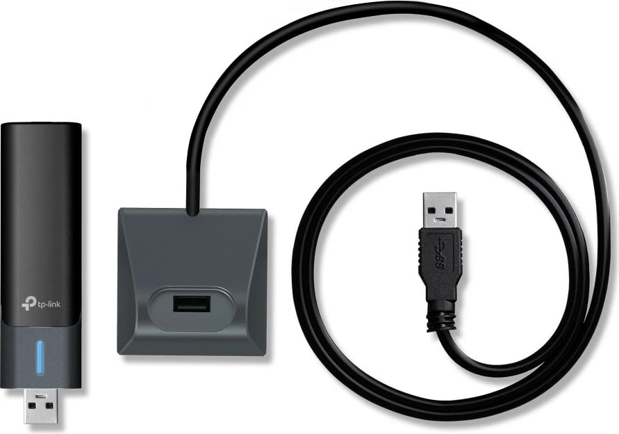 Adapter Wi-Fi TP-Link Archer AXE5400, USB, Wi-Fi 6E, 5400 Mbps, i zi