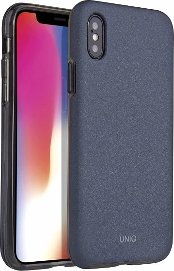 Mbështjellës UNIQ Lithos për iPhone X/Xs, kaltër