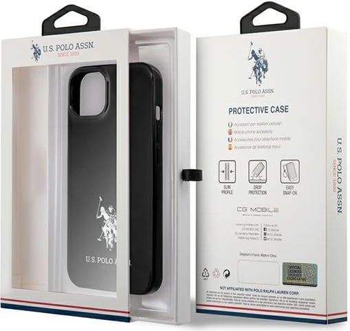 Mbështjellës U.S. Polo Assn. USHCP13SUMHK për iPhone 13 mini, Hardcase, i zi Mbështjellës U.S. Polo Assn. USHCP13SUMHK për iPhone 13 mini, Hardcase, i zi