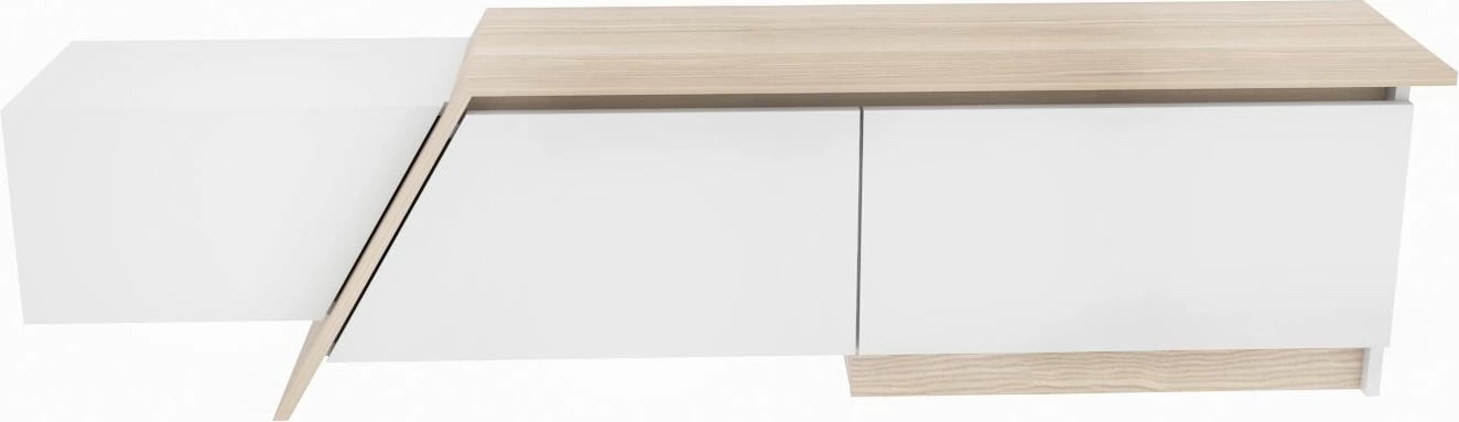 Komodë TV Skye Decor, e bardhë, Cordoba