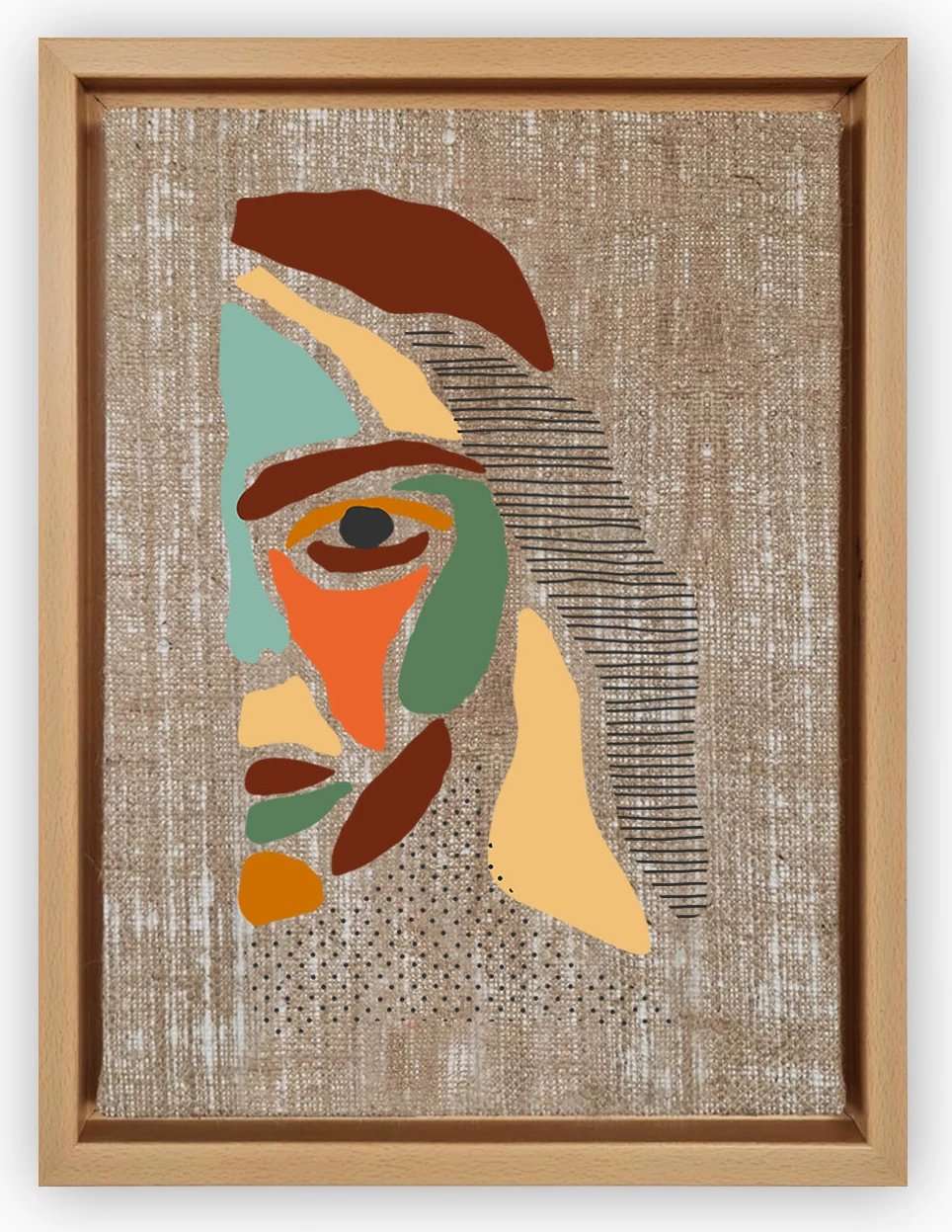 Pikturë dekorative në kanavacë, shumëngjyrëshe, Wallity, LNJ21927856921 - 96136, 96x136cm