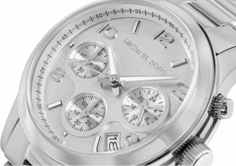 Orë dore për femra Michael Kors, argjendi