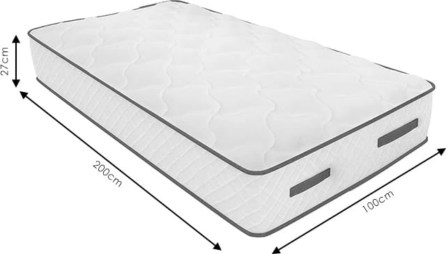 Dyshek relaksues Chic Strom dy anësor 27cm 100x200cm
