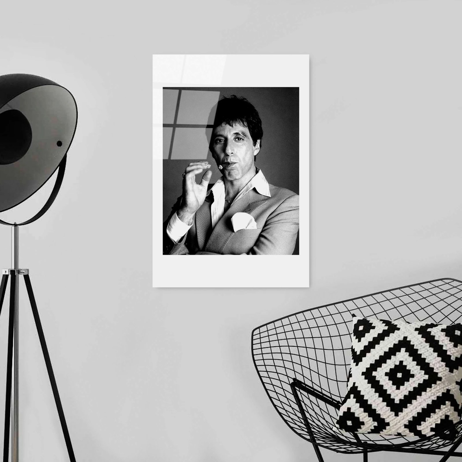 Pikturë dekorative prej xhami të temperuar, Wallity, UV-992, 30x45cm