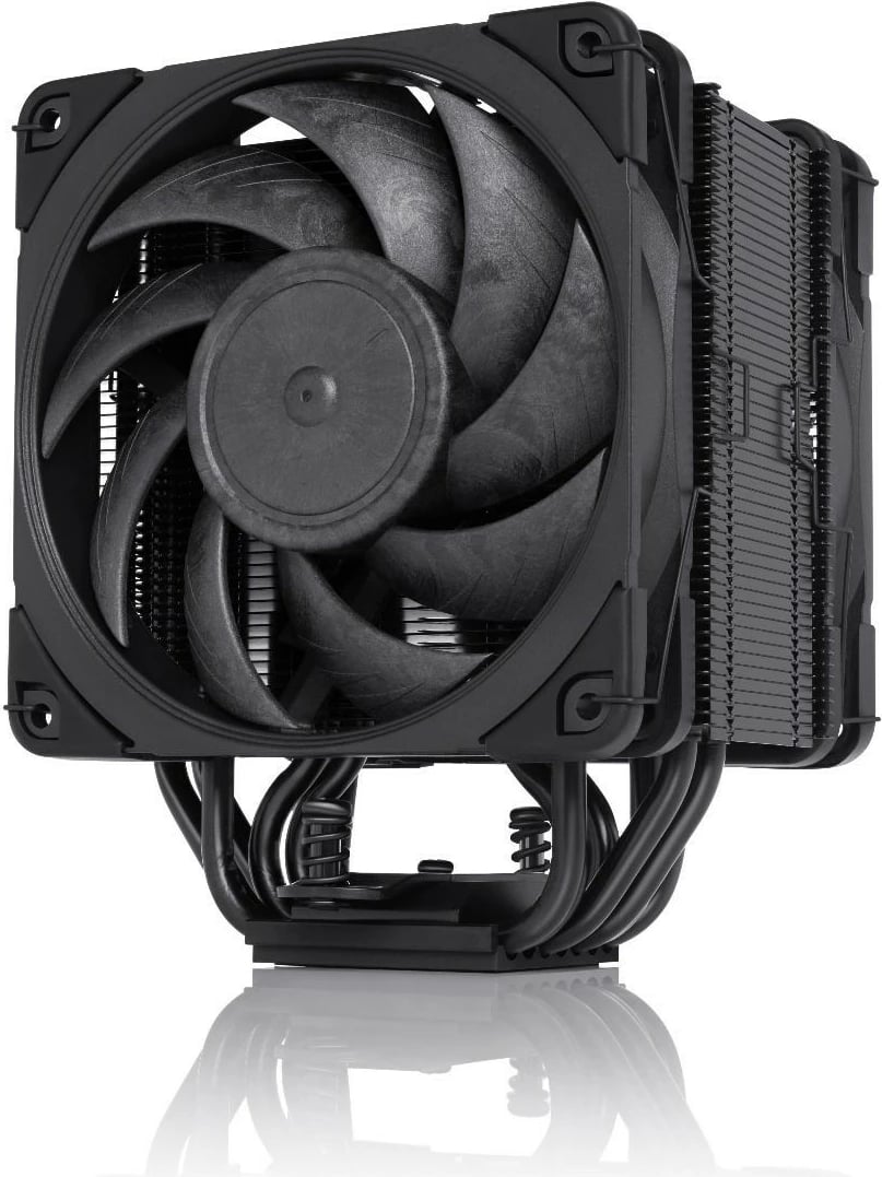 Kasë ftohëse NOCTUA NH-U12A chromax.black, 2 ventilatorë 12cm, e zezë