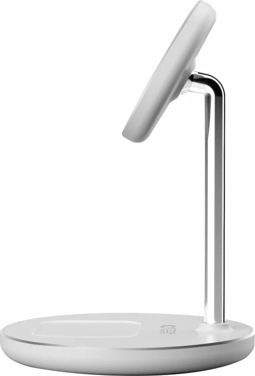 Karikues induktiv 2-në-1 Tech-Protect QI15W-A21 me MagSafe, 15W, për smartphone dhe kufje, Bardhë