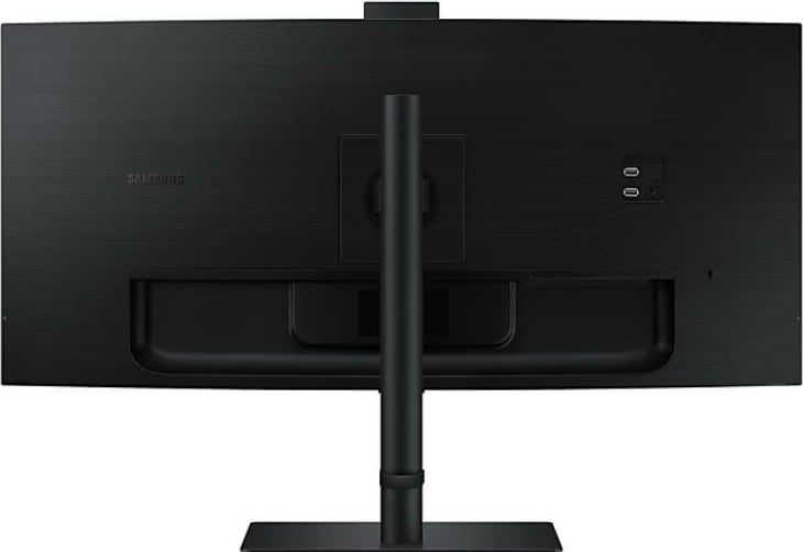 Monitor Samsung ViewFinity S6 LS34C652VAU 34" 1000R Ultra‑WQHD 100 Hz HDR10 FreeSync me kamerë pop-up e altoparlantë, e zezë