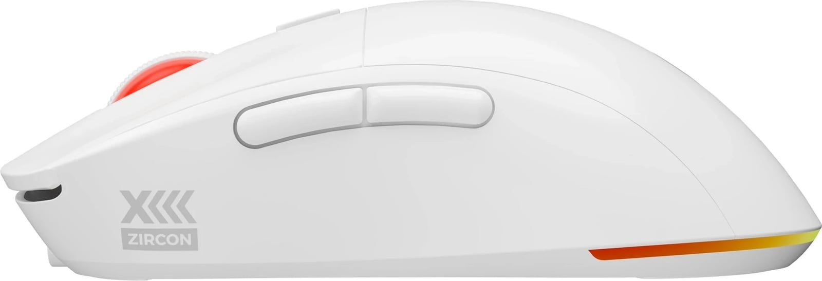 Maus GENESIS Zircon XIII, NMG-2090, wireless + USB Type-C, 26000 DPI, i bardhë