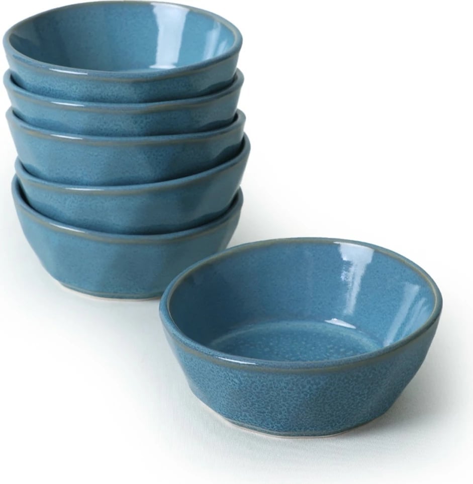 Set pjatash të vogla për meze (6 copë), Hermia Concept, ngjyrë turquoise, X00019029