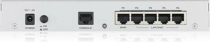 Firewall Zyxel USG FLEX 50 H, 5 porta gigabit, 1x USB, me YR Entry Defense Pack, Bardhë/Kuqe
