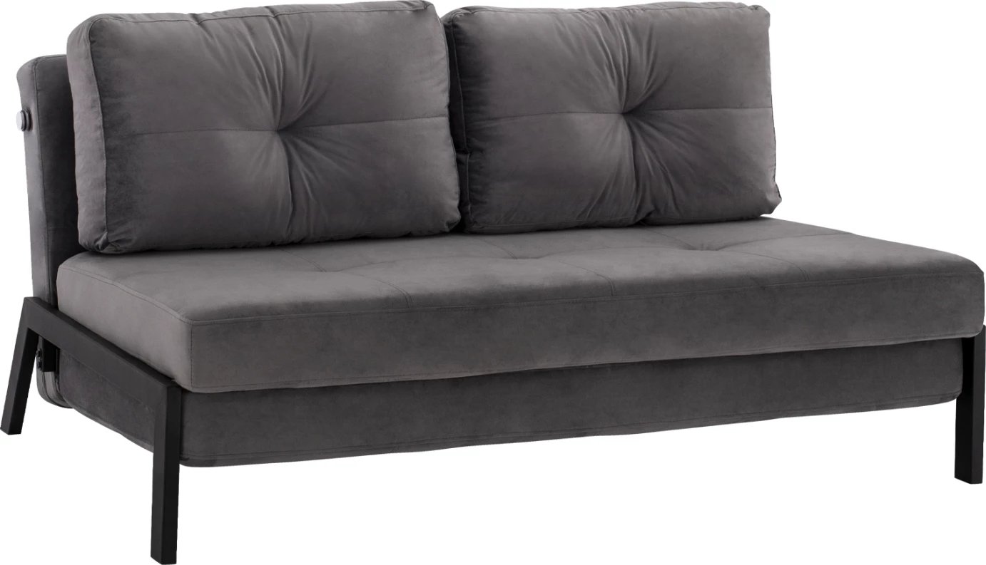 Divan shtrat kadife gri 2 1/2 vendesh FH3079.11 151x92x66cm