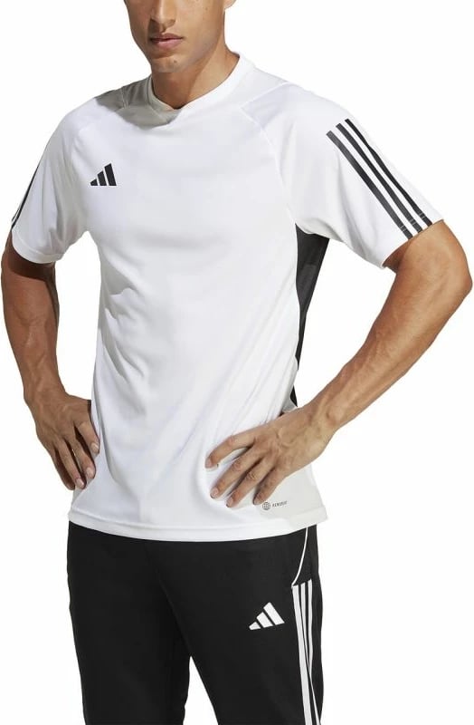 Fanellë adidas për meshkuj, e bardhë