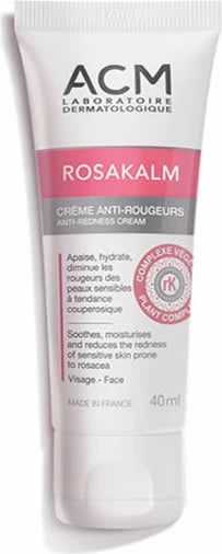 Krem kundër skuqjes ACM Rosakalm uniseks 40ml Krem kundër skuqjes ACM Rosakalm uniseks 40ml