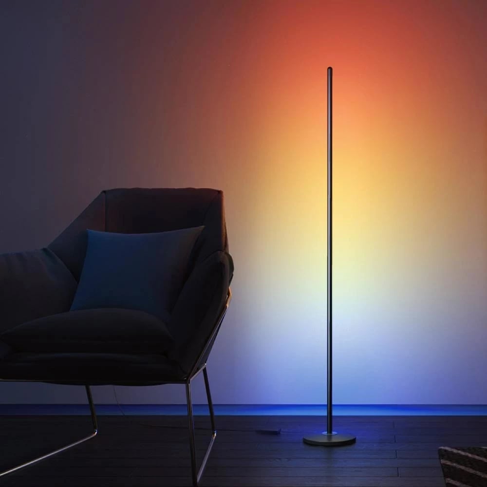 Llambë dyshemeje e mençur Govee H6076311, LED, Wi-Fi/Bluetooth, e zezë